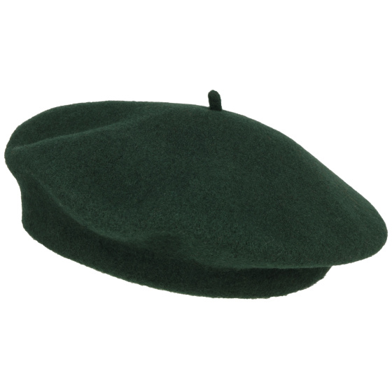 Béret Basque Barascon Olive - Traclet Béret Basque Barascon Olive - Traclet