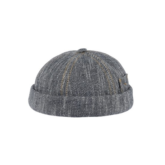 Bonnet Docker Cooper Coton Jean Foncé - Mtm