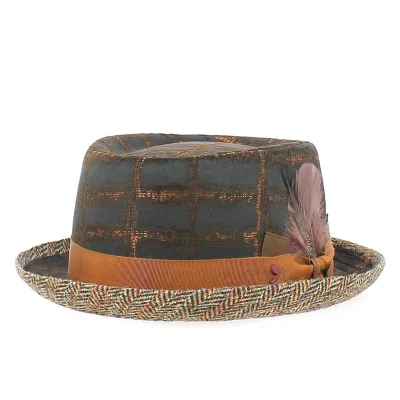 Foggia Porkpie Hat - Traclet | Wool & Unique Style ref 22828 chapellerie traclet