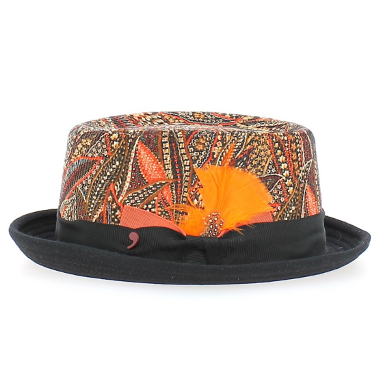 Piedmont Patchwork Porkpie Hat - Traclet