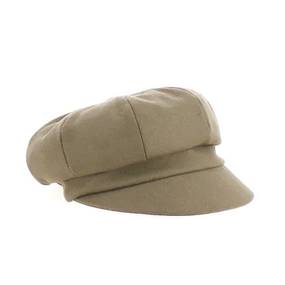 Casquette Gavroche Esma Laine Taupe - Traclet