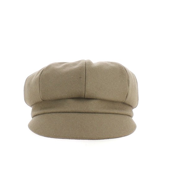 Casquette Gavroche Esma Laine Taupe - Traclet