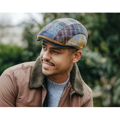 Baxter Patchwork Cap - Göttmann ref 20664 chapellerie traclet