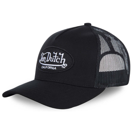 Casquette Enfant Trucker Cas Noire - Von Dutch