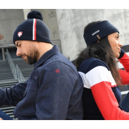 Bonnet à Pompon Haute-Savoie Marine - Le Drapo