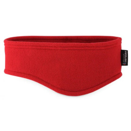 Bison Headband Child Fleece Red - Pipolaki