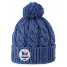 Alpina Navy Blue Pom Pom Children's Beanie - Pipolaki - Chapellerie Traclet Reference: 22855| Chapellerie Traclet