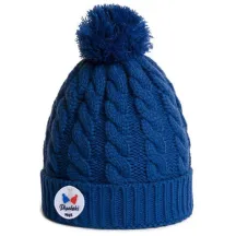 Bonnet à Pompon Gstaad Bleu Nuit - Pipolaki