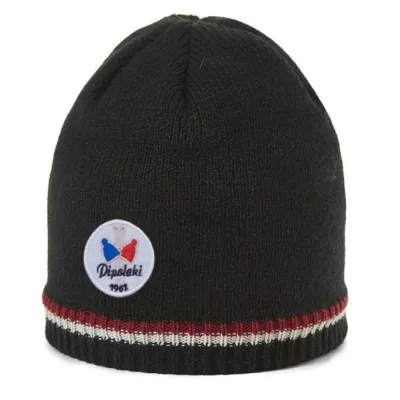 Bonnet Homme Grenoble Noir - Pipolaki Reference : 22878| Chapellerie Traclet