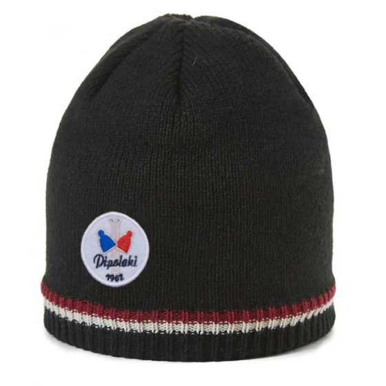 Men's Beanie Grenoble Black - Pipolaki