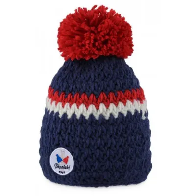 Pom Pom Beanie Anchorage Navy - Pipolaki Reference: 22880| Chapellerie Traclet