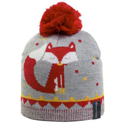Children's Pom-Pom Beanie Cirta Fox - Pipolaki