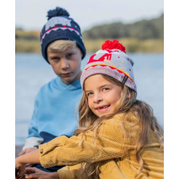 Bonnet Pompon Enfant Cirta Renard - Pipolaki