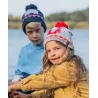 Children's Pom-Pom Beanie Cirta Fox - Pipolaki Reference: 22882 | Chapellerie Traclet