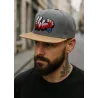 Casquette Snapback Wotto Gris - Woed