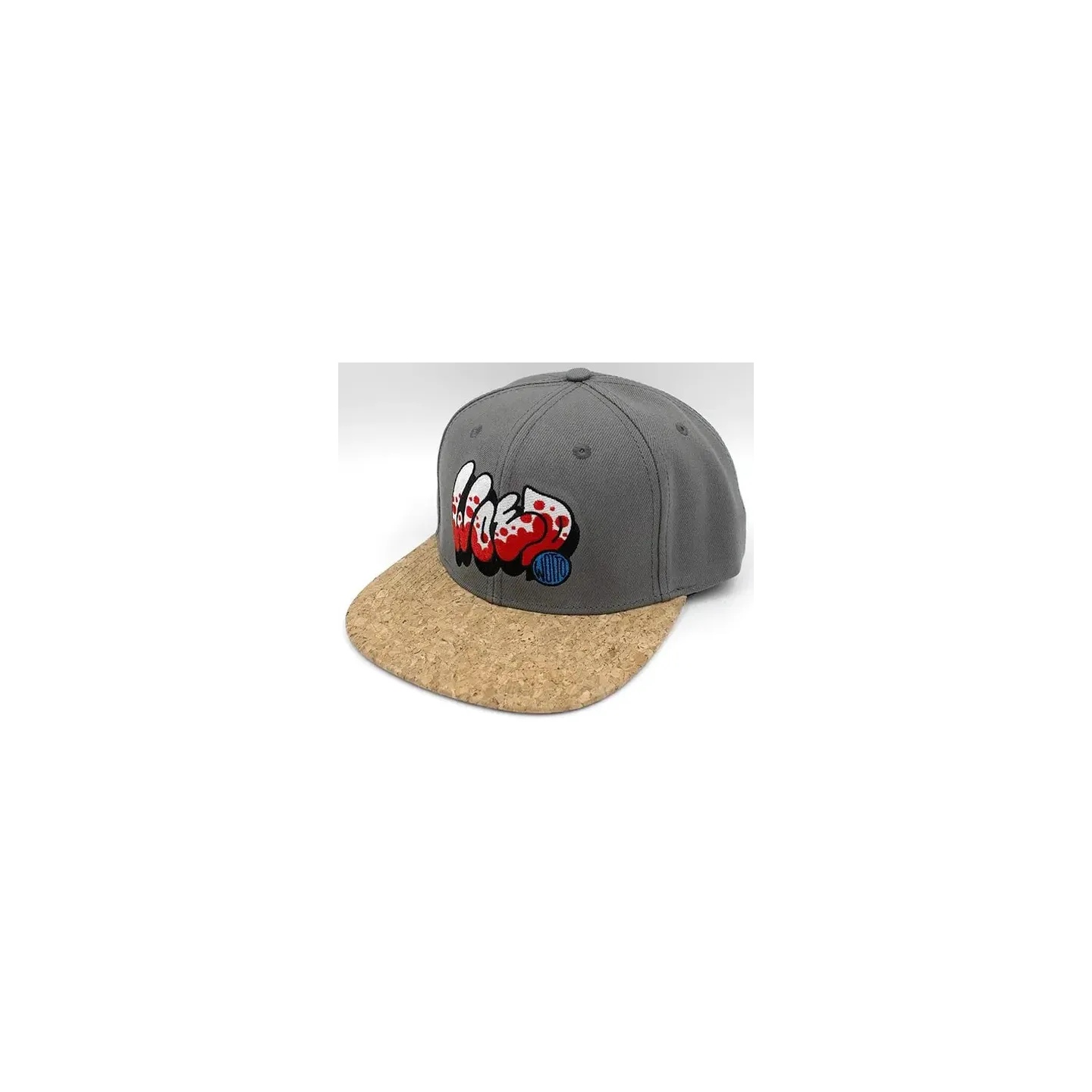 Wotto Grey Snapback Cap - Woed Reference: 22892| Chapellerie Traclet