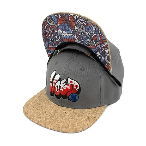 Casquette Snapback Wotto Gris - Woed