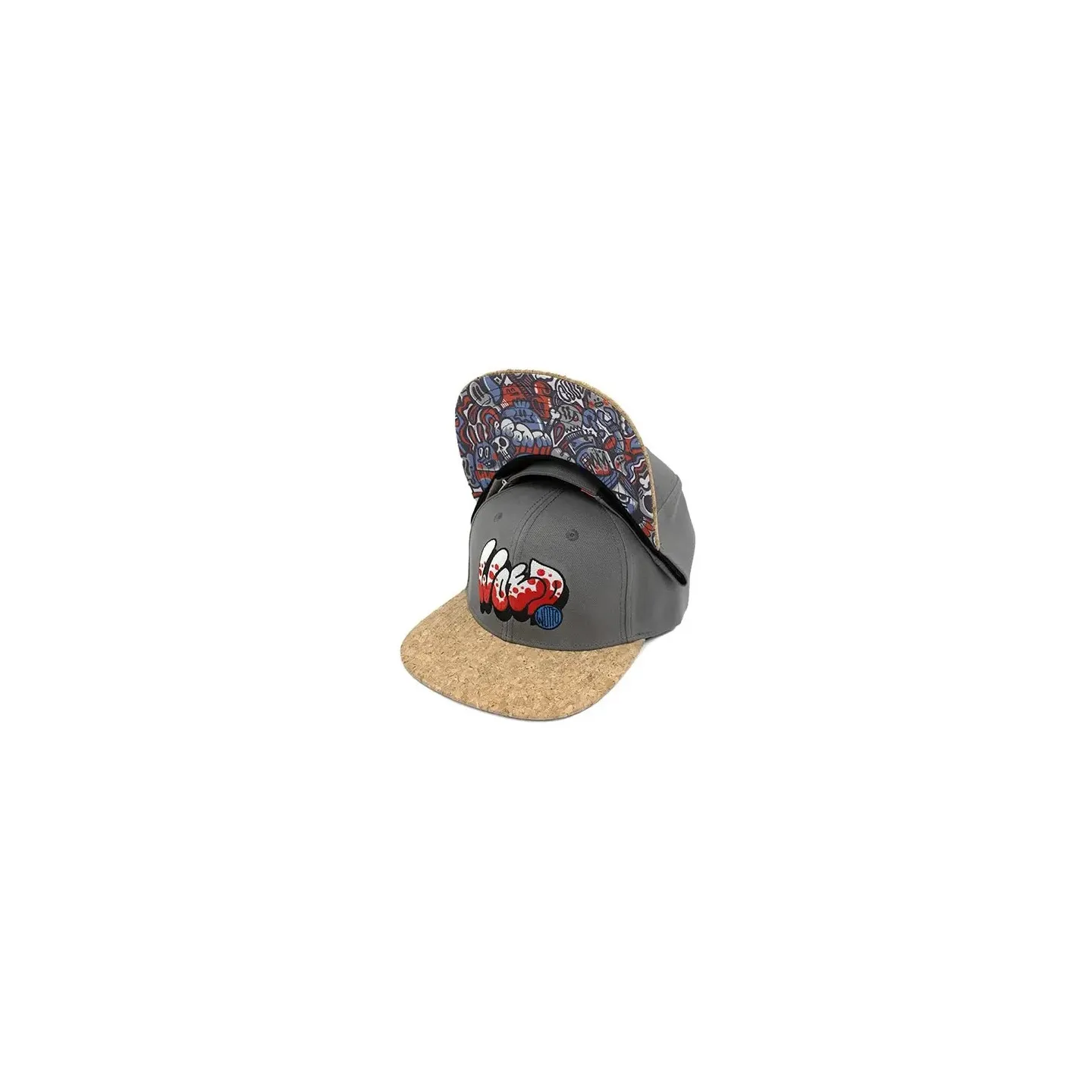 Casquette Snapback Wotto Gris - Woed  Reference : 22892| Chapellerie Traclet