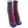 Chaussettes Courtes Femme Peignée Le Paon Made in France - Berthe