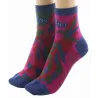 Chaussettes Courtes Femme Peignée Le Paon Made in France - Berthe   Reference : 22897| Chapellerie Traclet