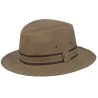 Sintra Waterproof Oiled Cotton Hat Camel - Flechet ref 22902 chapellerie traclet