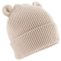 Bonnet Bébé Ours Coton Biologique - Traclet