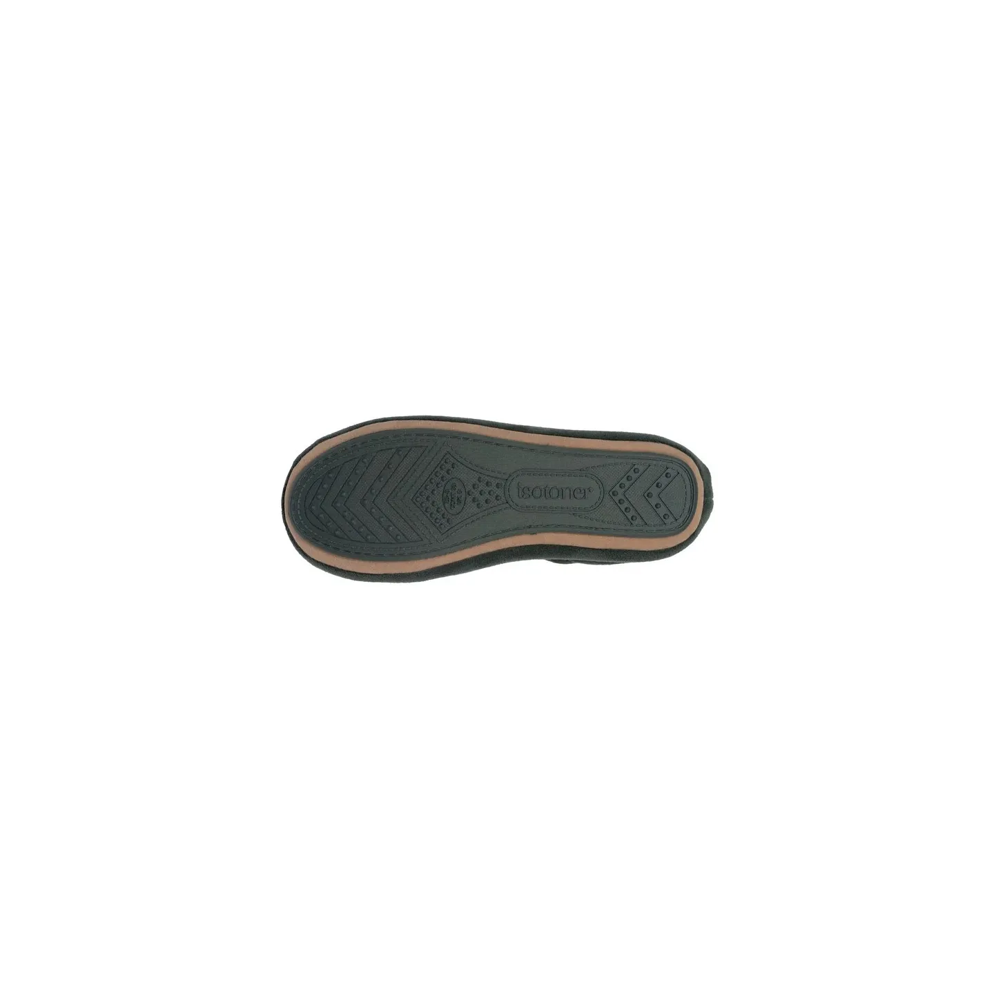 Women's Ballet Slippers Bow Sage - Isotoner - Traclet Shop Reference: 22905| Chapellerie Traclet