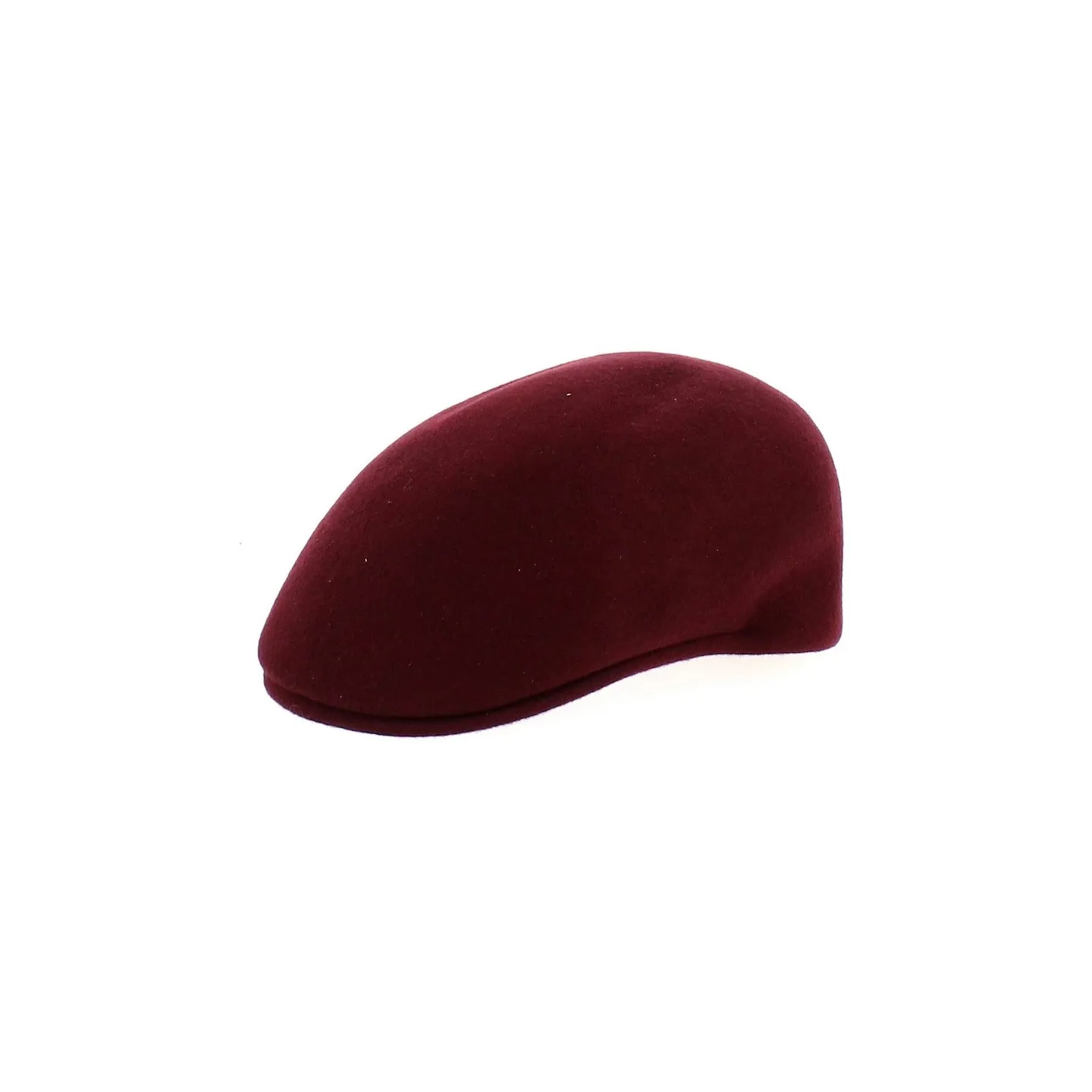 Casquette Bombée Ascot Bordeaux Laine - Traclet