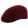 Casquette Bombée Ascot Bordeaux Laine - Traclet