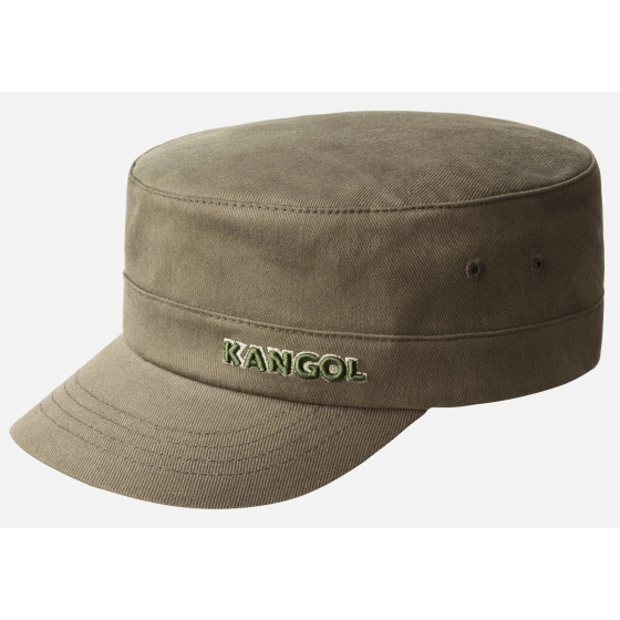 Casquette Twill Army Coton Olive - Kangol