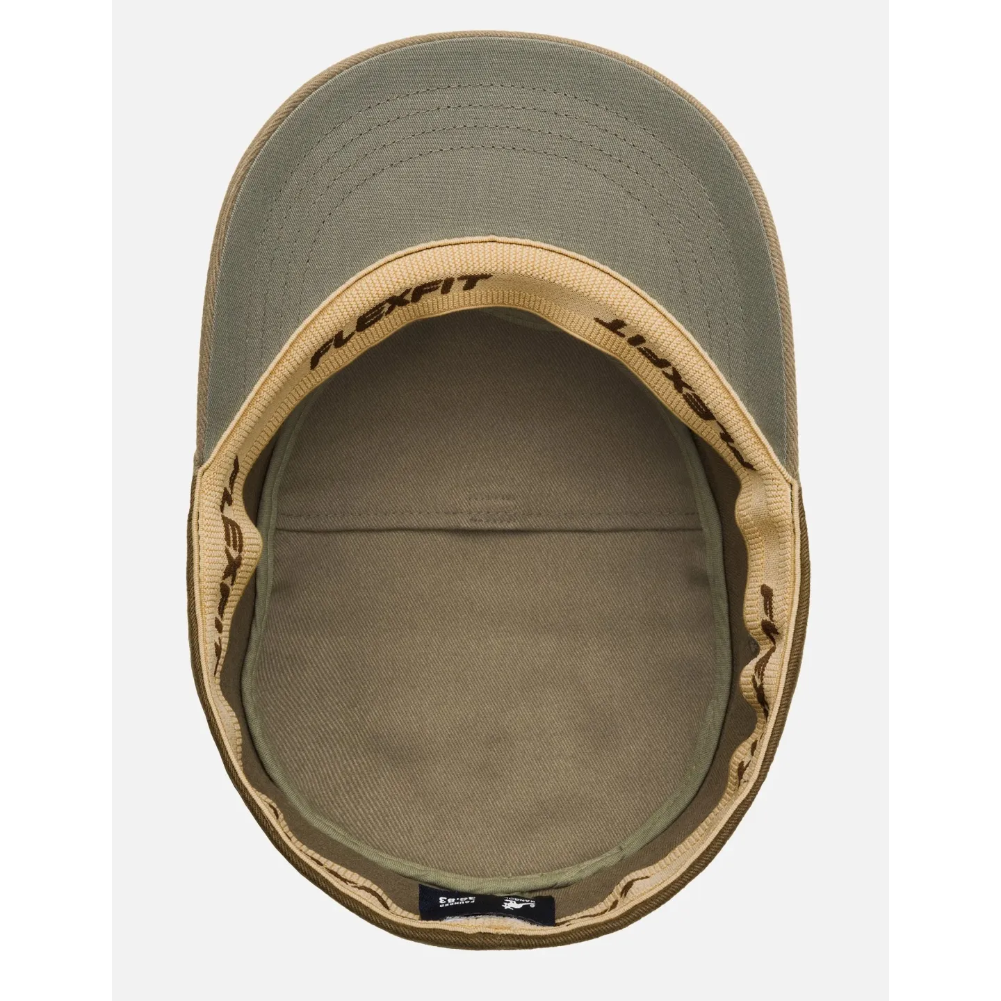Twill Army Cotton Olive Cap - Kangol Reference: 22910 | Chapellerie Traclet