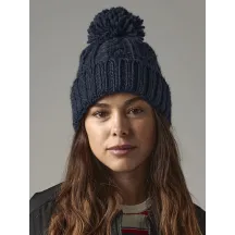 Bonnet  À Pompon Oversize Marine - Traclet