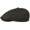 Brooklin Alfe Black Heathered Wool Cap - Stetson  Reference: 22922 | Chapellerie Traclet