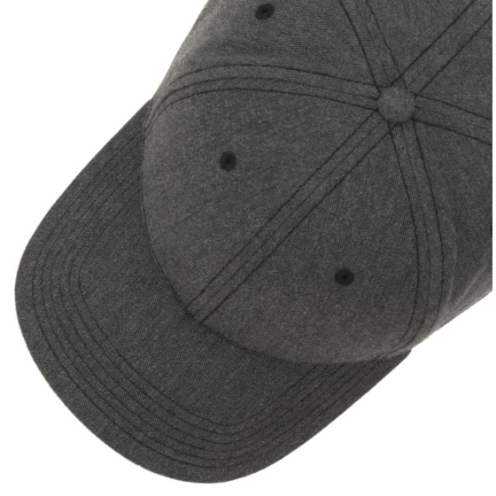 Grey Cotton Baseball Cap - Stetson