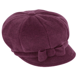 Casquette Gavroche Armel Polaire Prune - Traclet