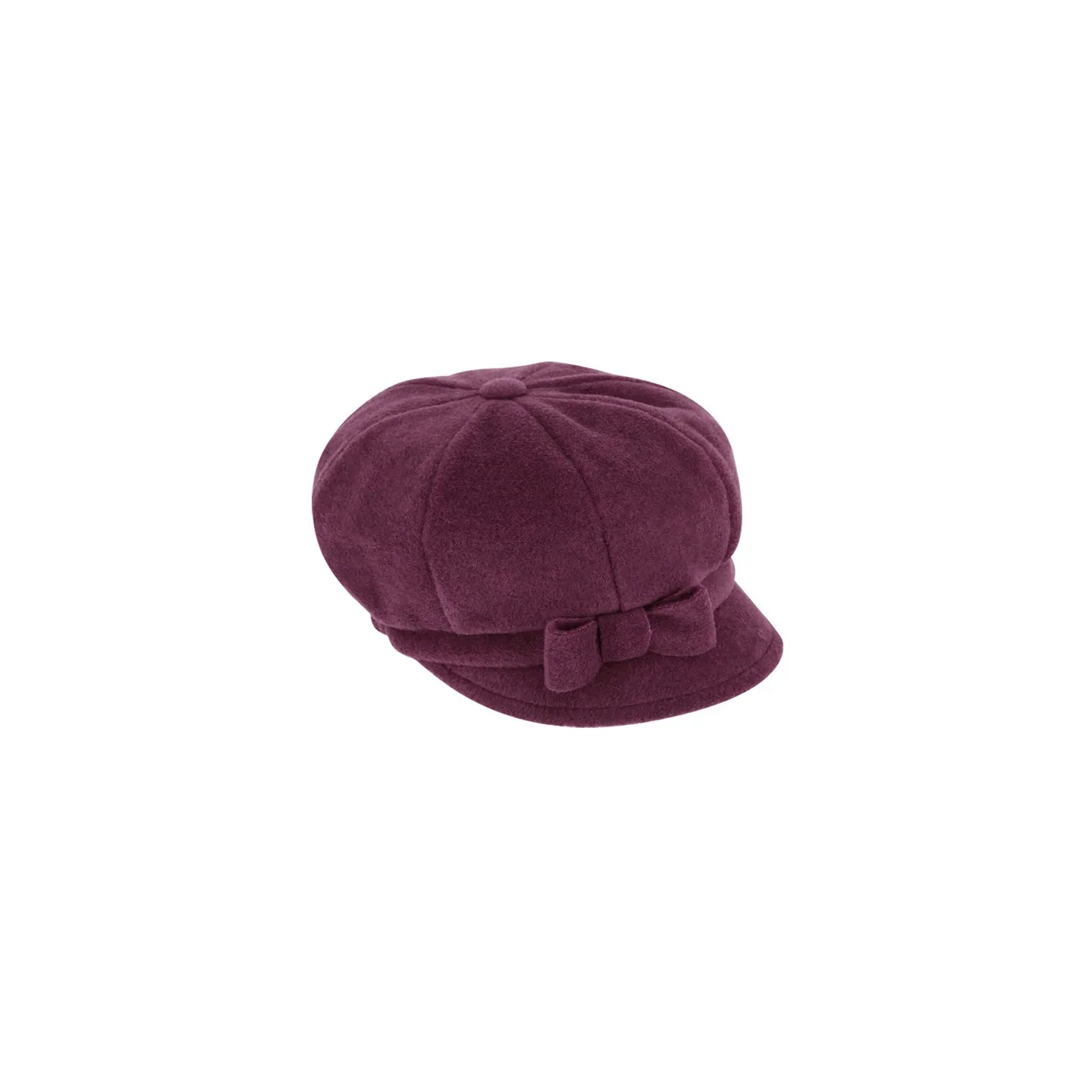 Casquette Gavroche Armel Polaire Prune - Traclet