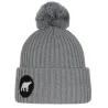 Bonnet à Pompon Polar Laine Mérinos - Super Yellow   Reference : 22934 | Chapellerie Traclet