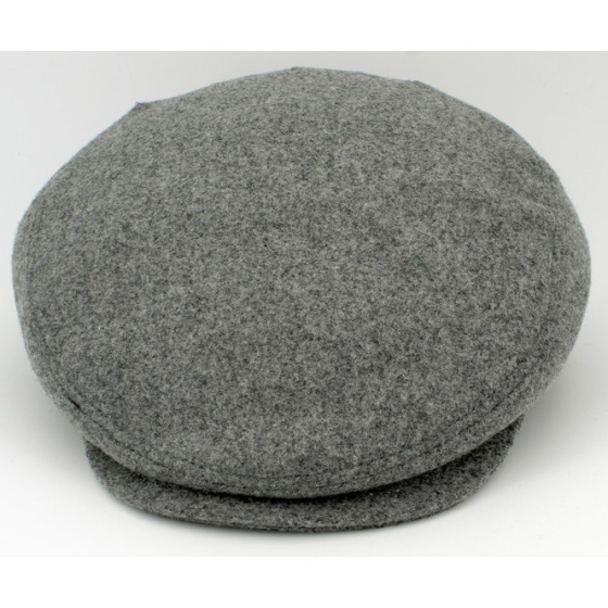 Kent Grey Flat Cap - Traclet