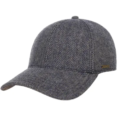 Woolrich Pennsylvania Wool Beige & Blue Cap - Stetson Reference: 22939 | Chapellerie Traclet