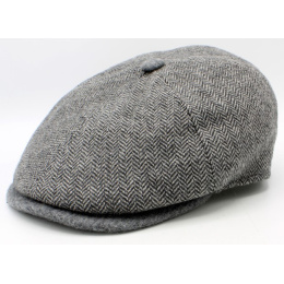 Casquette Catanzaro Chevrons Grise - Traclet