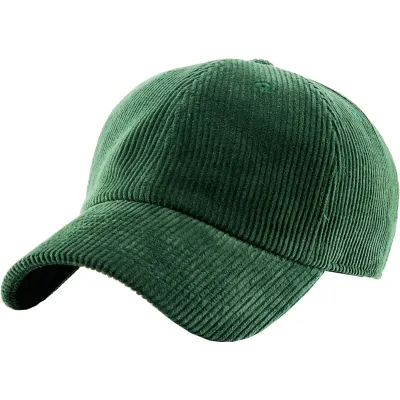 Casquette Baseball Velours côtelé Olive - Traclet