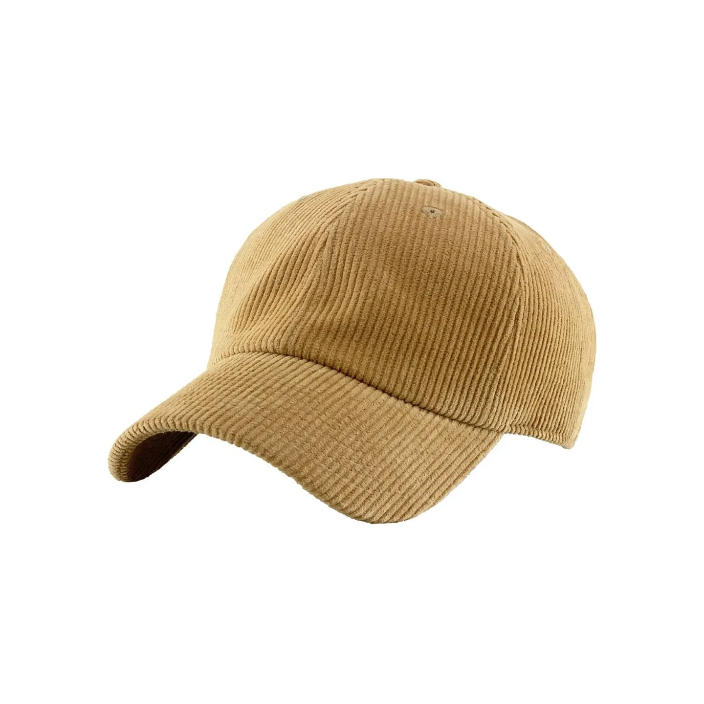 Camel Velvet Baseball Cap - Traclet ref 13933 chapellerie traclet