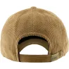 Camel Velvet Baseball Cap - Traclet ref 13933 chapellerie traclet