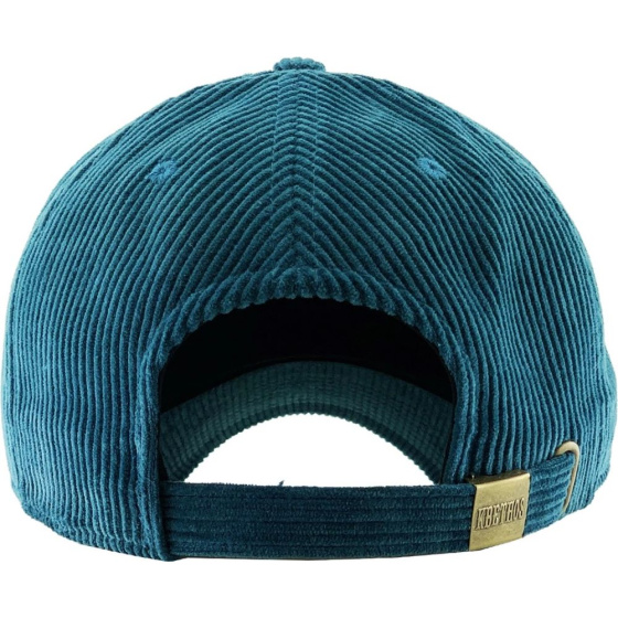 Turquoise Velvet Baseball Cap - Traclet