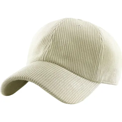 Casquette Baseball Velours Crème - Traclet