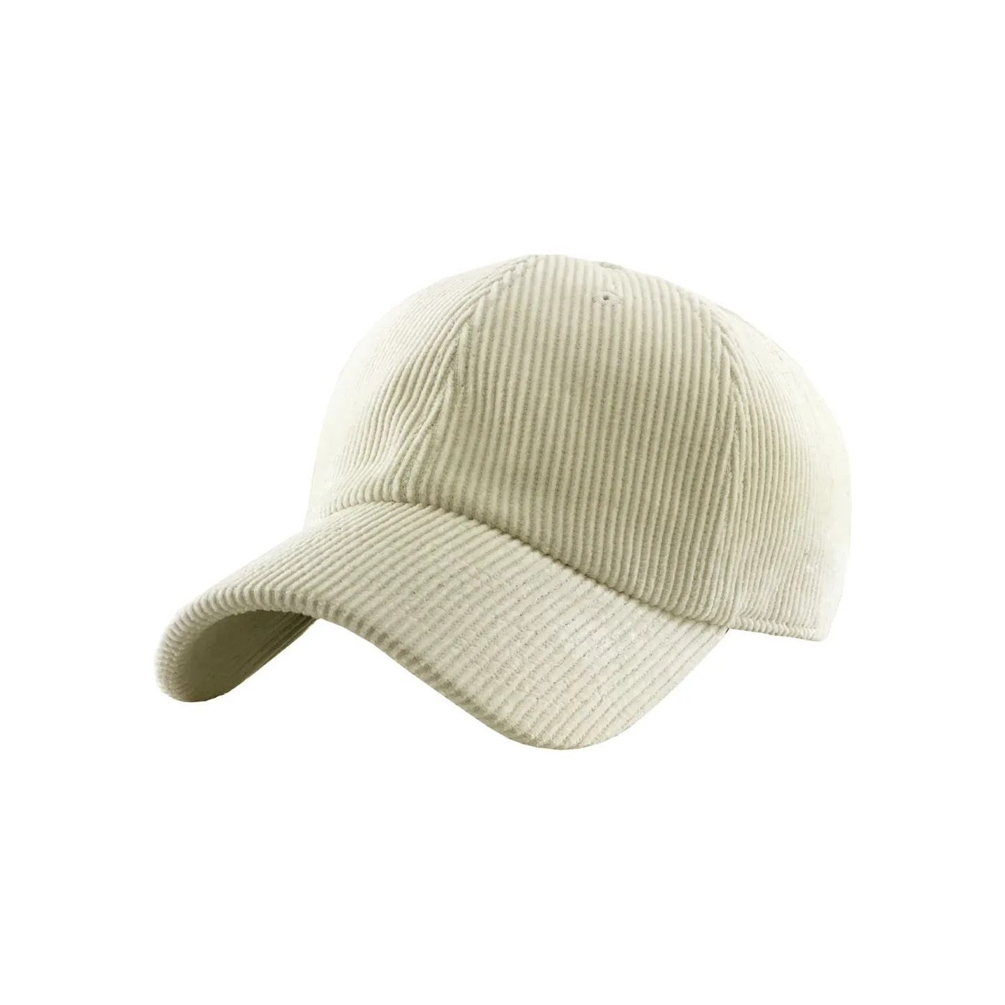 Casquette Baseball Velours Crème - Traclet