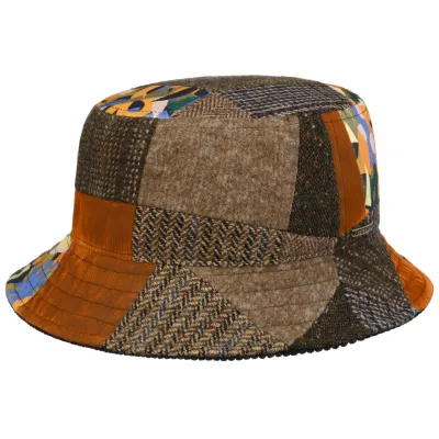 Bob Patchwork Bourgas Laine & Coton - Stetson Reference : 22956| Chapellerie Traclet
