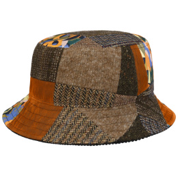Bourgas Patchwork Wool & Cotton Bucket Hat - Stetson