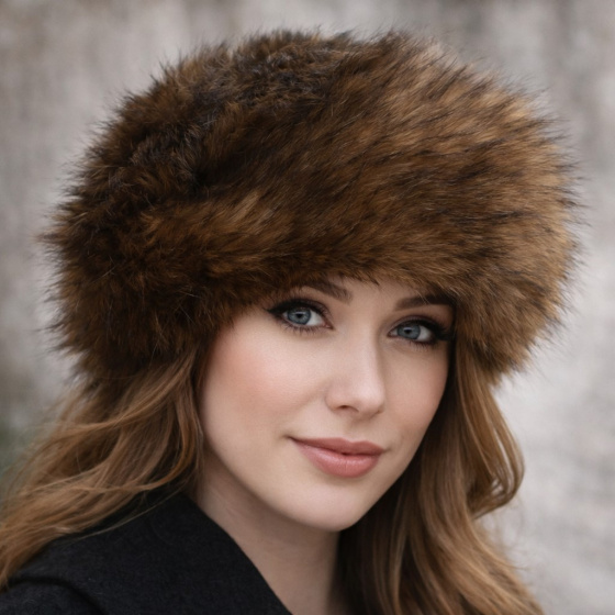 Courchevel Faux Fur Tawny Hat - Traclet
