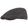 Charleston Flat Cap Virgin Wool Anthracite - Flechet Reference: 22961| Chapellerie Traclet